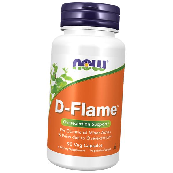 

Підтримка при перевтомі, D-Flame, Now Foods 90вегкапс (71128170) 90vcaps