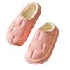 Waterproof cotton slippers women's winter new velvet warm cotton drag couple silent non-slip cotton shoes wool slippers shoes