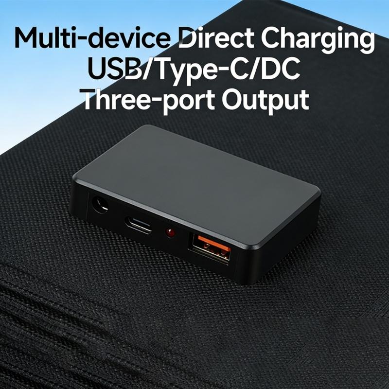 Portables 40W Foldable Solars Chargers Light Weight for Camping Hiking with Phones Tablets Emergency Power