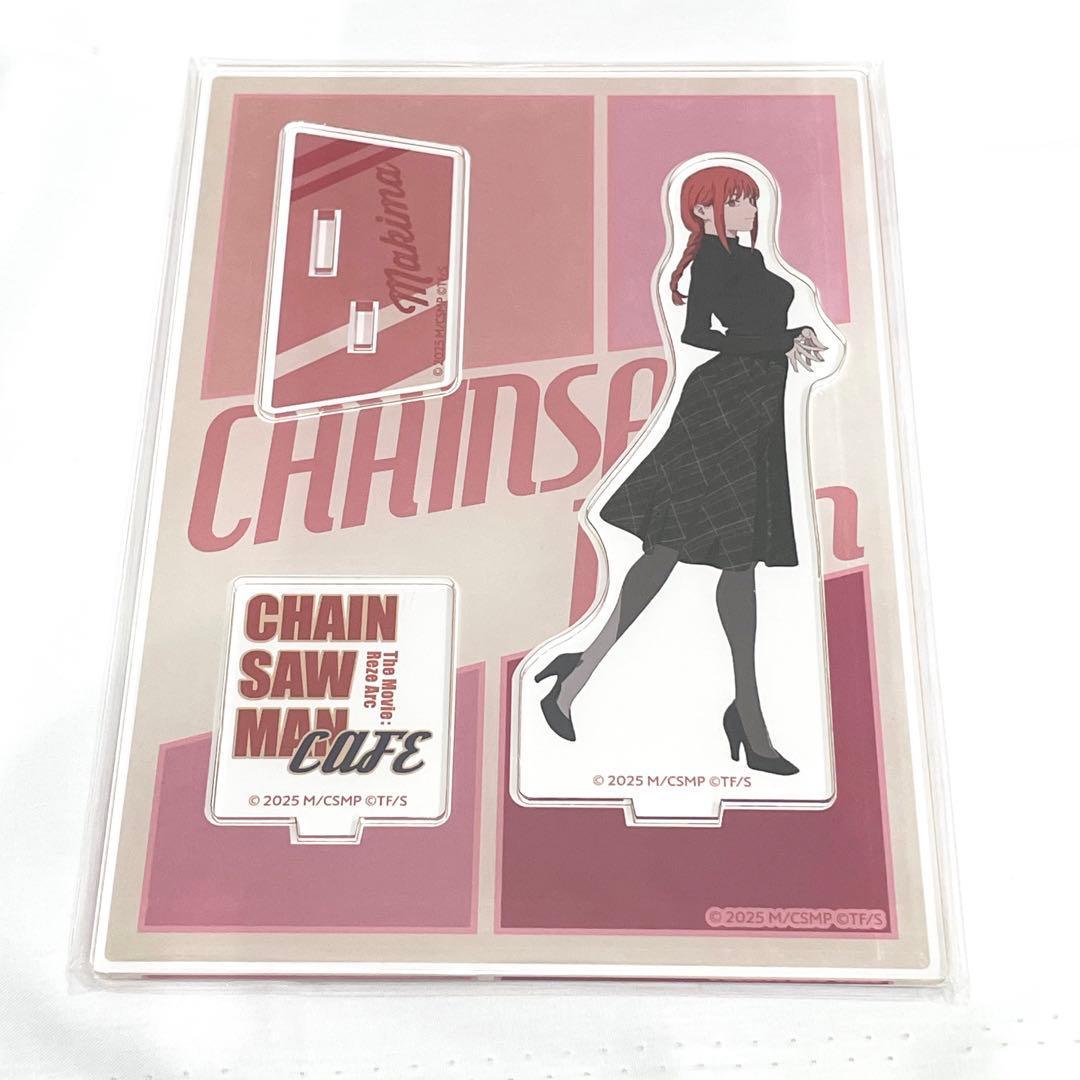 Used Chainsaw Man Cafe Acrylic Stand Makima