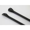 Shibase Kogyo 917 Straw Straws for Shaved Ice, 6mm X 21cm Diameter, Pack of 500, Black, Unwrapped, Made In Japan