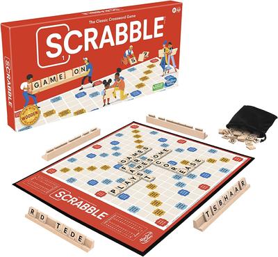 Hasbro Scrabble Scrabble Board Game Can Be Played by People Crossword Game English Version (HASBRO) 2-4 [Item]