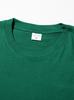 Solid Color Round Neck Pure Cotton Casual Sports Short Sleeve Top