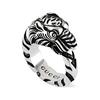 Garden 925 Sterling Silver Rings Men's Silver 621296-J8400-0701