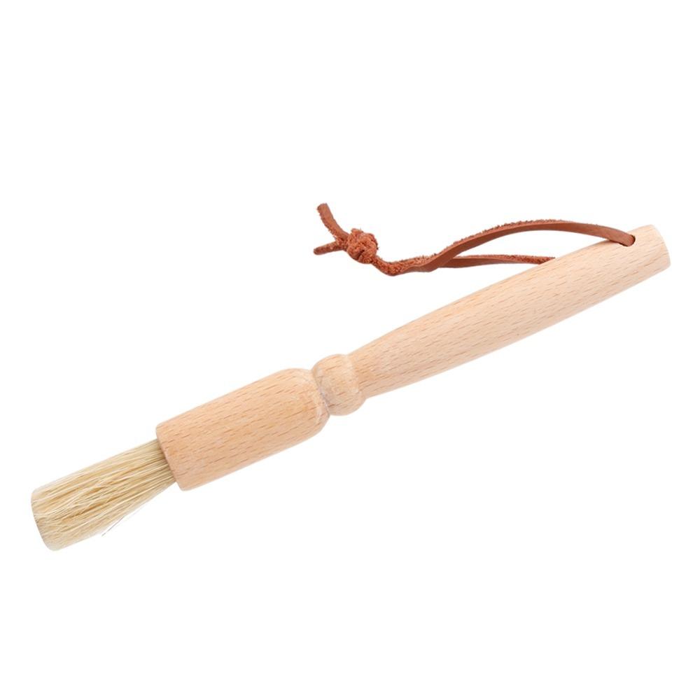 Non-Slip Handle Grinder Powder Brush Coffee Cleaning Brush Coffee Grinder Maintenance
