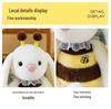 Kreatives Bienen-Kaninchen Plüschtier - Kleines Kaninchen Kuschelkissen Puppe für Kindergeburtstagsgeschenk