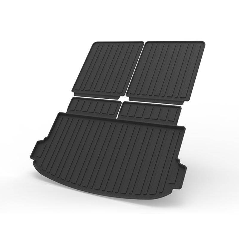 Hongqi E-HS9 Eco-Friendly Odorless TPE Trunk Mat & Waterproof Rear Seat Pad