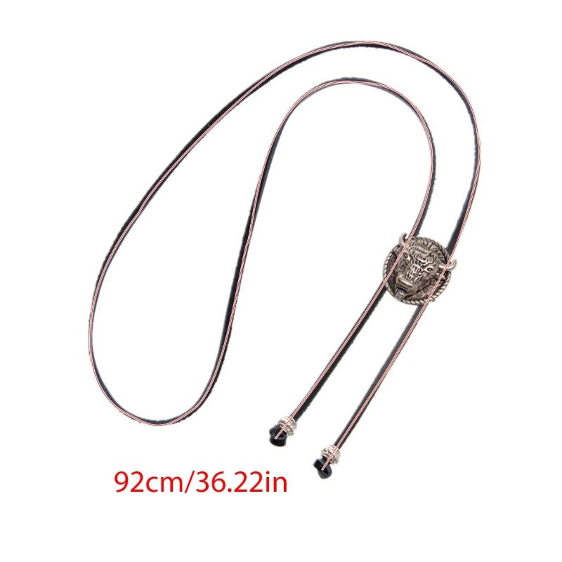 Bolo Tie Western Cowboy Dress Shirt Accessory Jewelry Bolo-ties Necktie Necklace