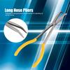 Curved Needle Nose Needle Nose Pliers 11 Inch Repairing Tools Long Reach Pliers  Precision Work