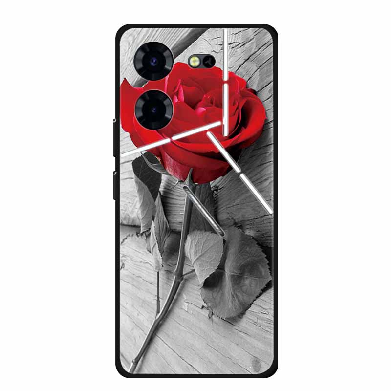 Luxury Case For Tecno Pova 5 Pro 5G TPU Soft Silicone Back Cover for Tecno Pova5 Pro 2023 LH8n Phone Cases Cute 6.78" New etui