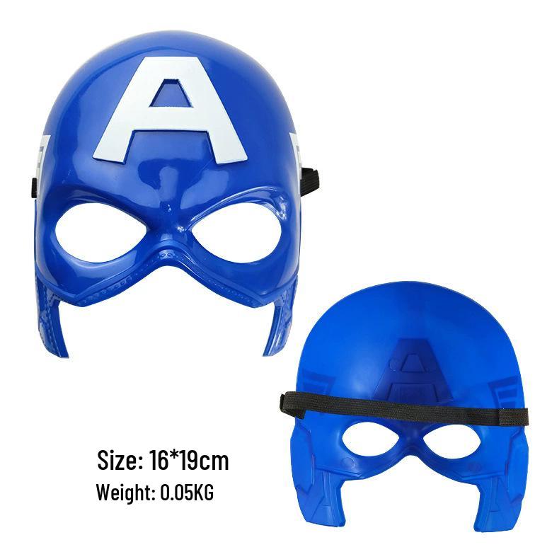 

Cross-Border Cosplay Superhero Sound & Light Mask & Sword Toy for Boys - Halloween Costume One Size