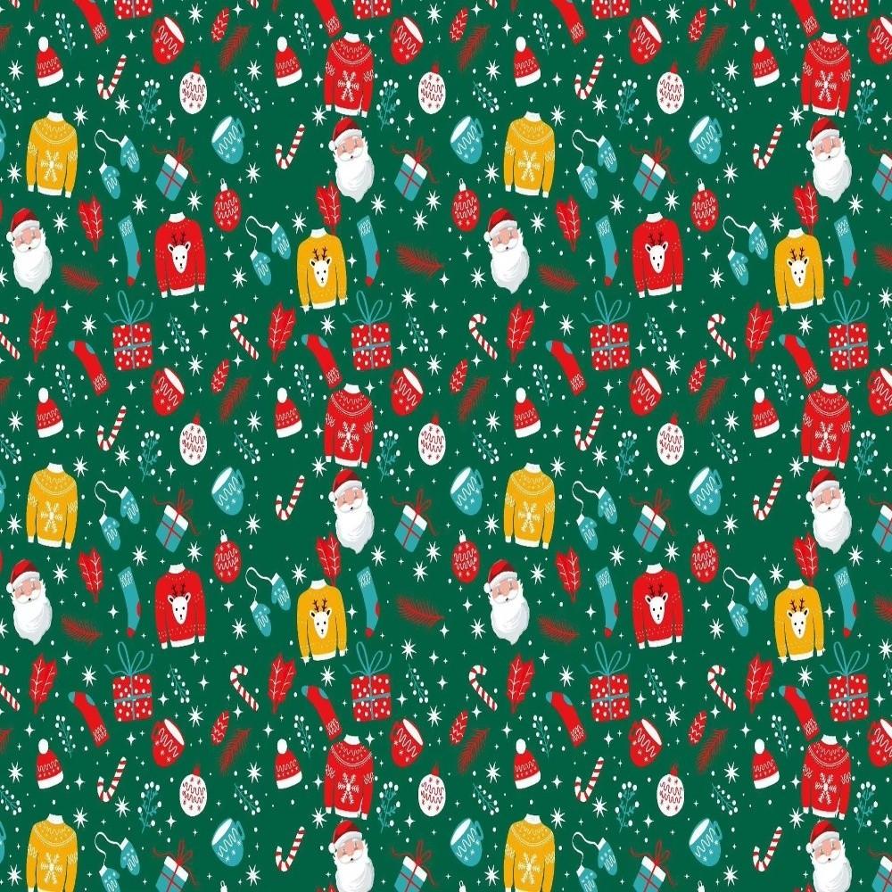 Vánoční stromek Vánoční balicí papír Santa Claus Samolepky na nástěnnou dekoraci Svatby