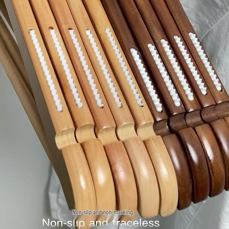 Vintage Solid Wood Clothes Hangers