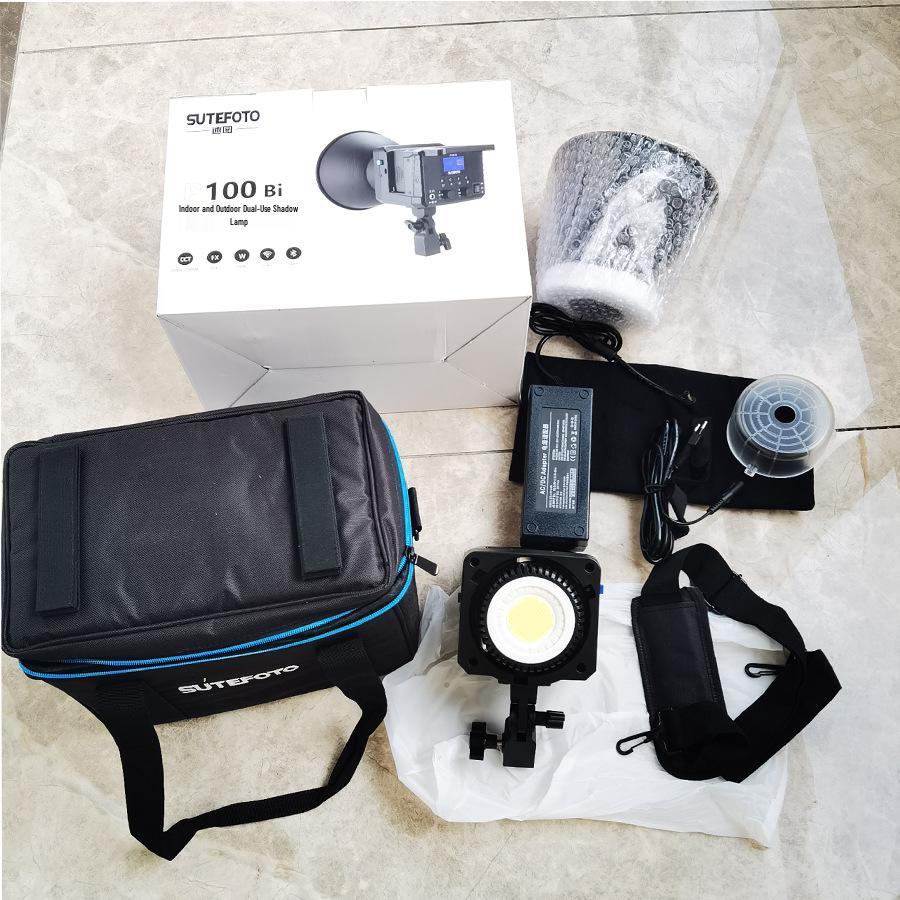 100W Bi-Color Temperature Fill Light for Mobile Streaming & Photography – P100Bi Soft COB Lighting