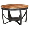 VidaXL Coffee Table Ø68x43 Cm Solid Acacia Wood