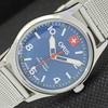 REFURBISHED ORIS WINDING SWISS MENS VINTAGE WRIST BLUE WATCH 558b-a296789-1