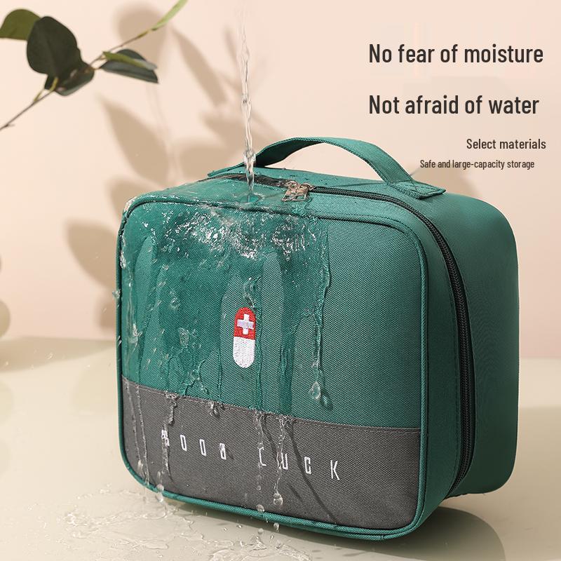 Portable First Aid and Medicine Storage Box for Dorms and Homes