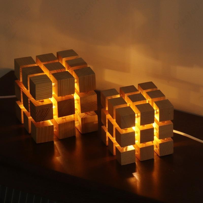 LED Luminous Nightlight USB Plug-in Study Bedroom Bedside Decorative Lighting Ornaments