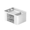 Creative Clear Drawer Storage Box - Desk & Office Organizer for Kids and Students, Large Capacity Pen Holder