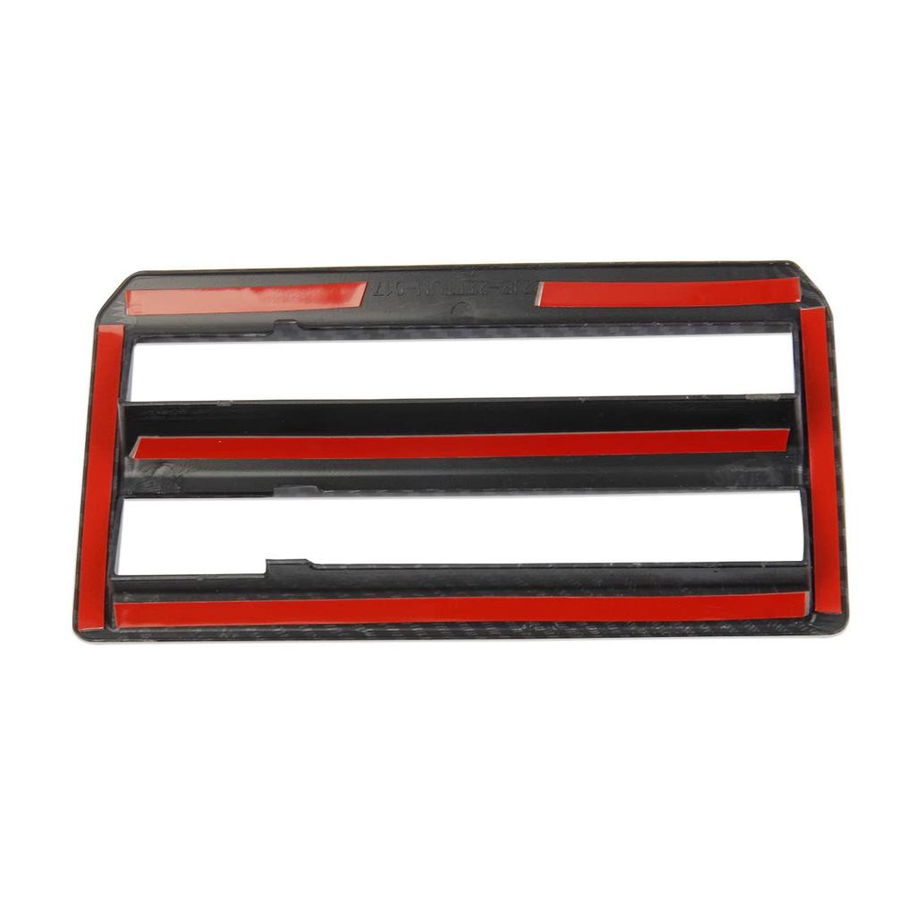 Carbon Fiber Side Console Headlight Switch Panel Cover Trim Accessories for Toyota Tundra 2022-2026 Sequoia 2023-2026