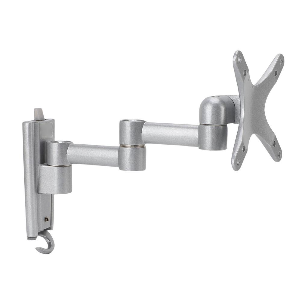 Displayarm Stor Skärm Väggmonterad TV Aluminiumlegering Stor Lastbärande 30in L04 Silvergrå