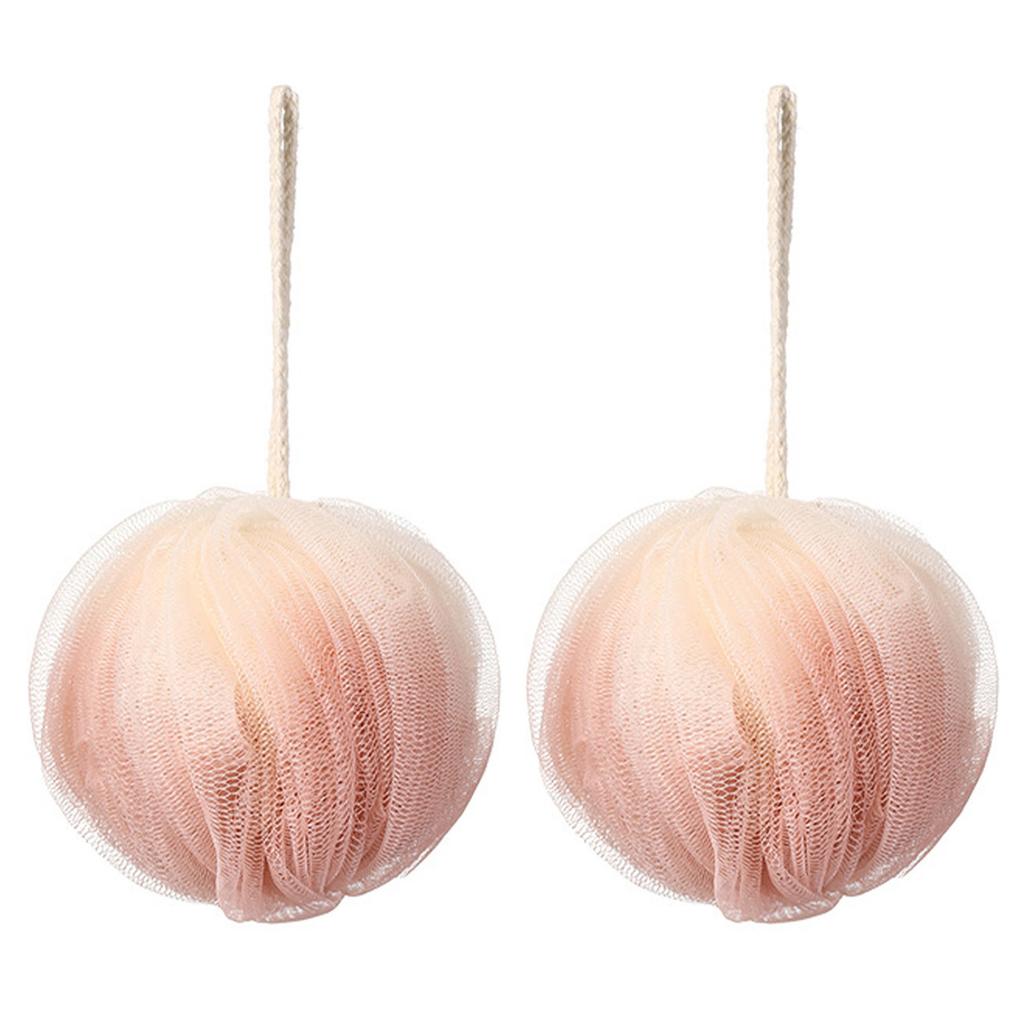 Luxus Badblumen Set 2-teilig – Verdickte Farbverlauf-Badekugeln mit sicherer Aufhängeschlaufe und verstärkter Bindung für ein Spa-Erlebnis