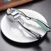 Garlic Press Zinc Alloy Arc Design Tool For Crushing Minced Garlic Easily Squeezer Mincer Machine