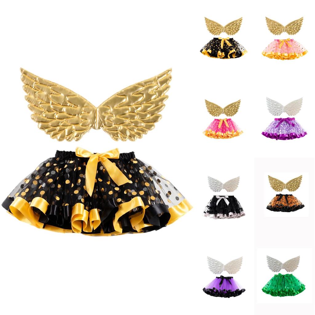 Girls Halloween Costume Dress with Set