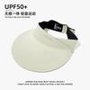 Ice silk empty top hat for women, small face, large brim, sunshade sun hat, travel versatile hat, large brim, sunscreen hat for women