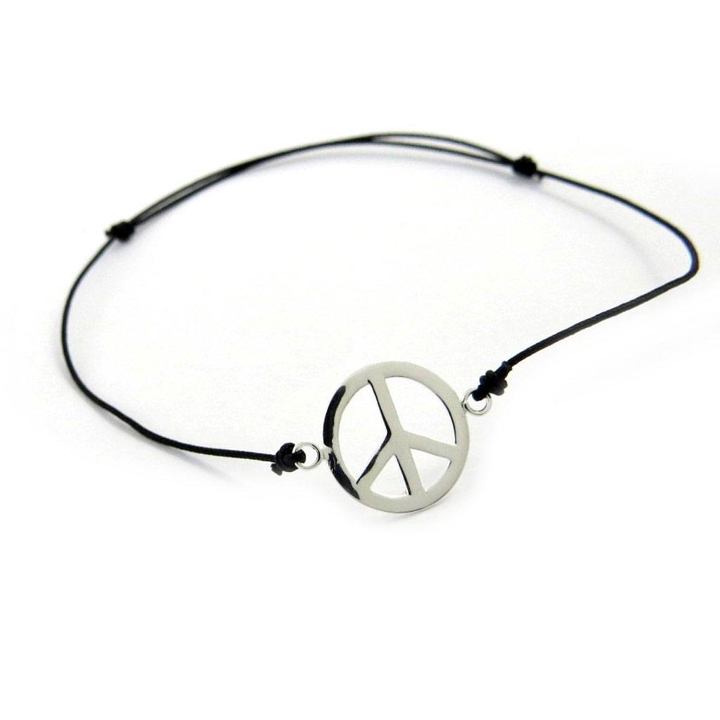 

Les Trésors De Lily [L7864] - Серебряный браслет «Мир»