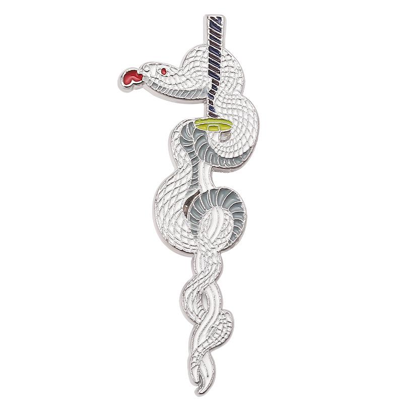 

Металлический значок «Убийца демонов»: Брошь Shinobu Kocho Sun Blade — аксессуар в виде колонны из насекомых.