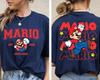 Super Mario Series T-shirt Men and Women New Summer Cotton Y2K Clothing Fashion Casual Oversized Short Sleeve Tops Streetwear