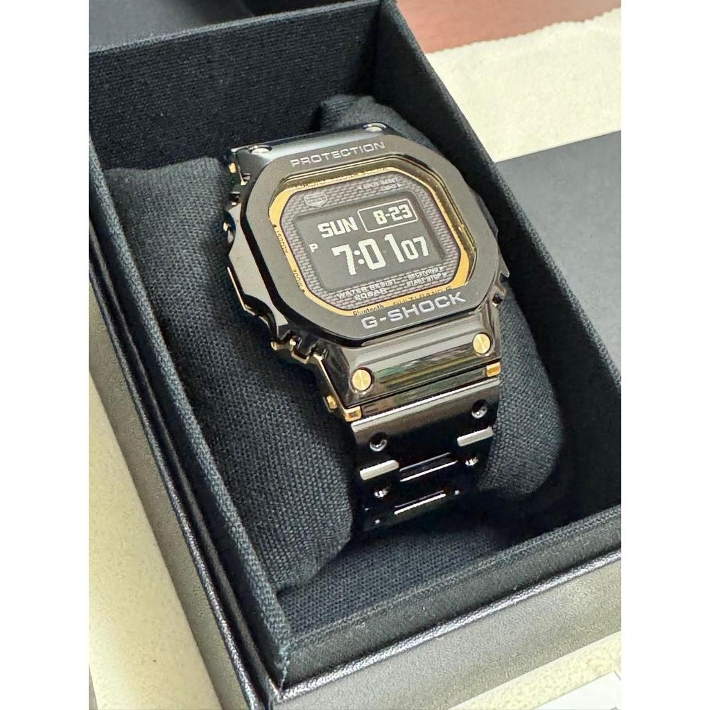 Used [New] CASIO G-SHOCK GMW-B5000BD-1JF Full Metal Black Radio Solar
