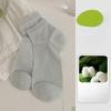 Socks Women's Spring and Summer Mulberry Silk Thin Section Simple Solid Color Boneless Breathable Cool Feeling Ladies Socks