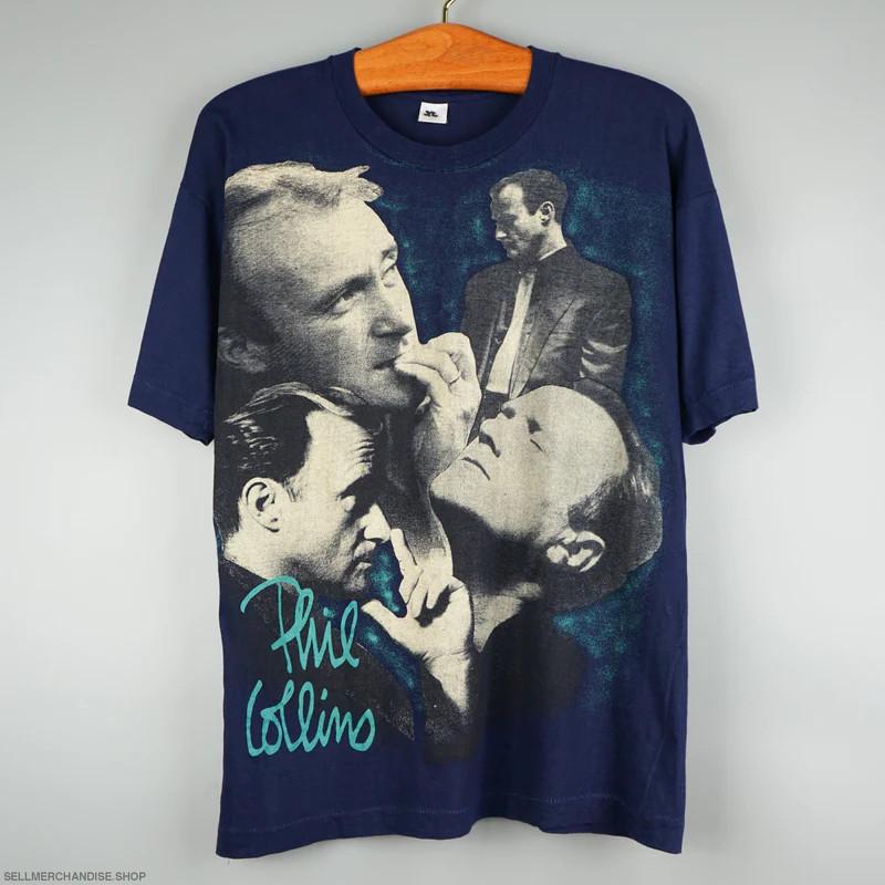 Vintage 1994 Phil Collins t-shirt all over print Unisex T-Shirt XXXXL