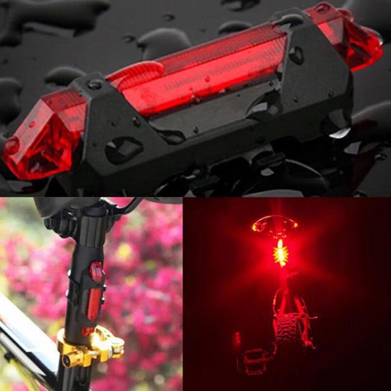 

Lishi USB Rechargeable Mini Cycling Tail Light 10*2*3 cm