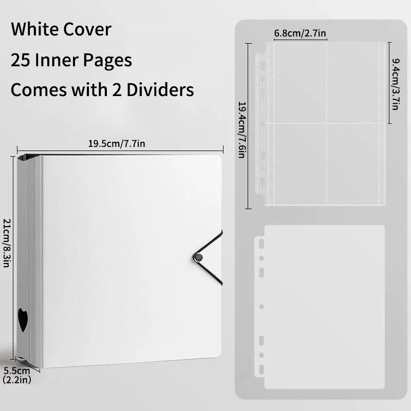 4/9 Grids Binder Photocard Holder Large Capacity Photo Album Kpop Photocard Holder Idol Card Collection Book Photo Memo Book