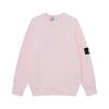 STON Basic Solid Color Compass Patch Fleece Hoodie Long Sleeve Pullover Sweatshirt for Men Women