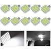 20PCS T10 921 922 912 194 RV Interior LED Light Bulbs, Super Bright LED Bulbs Replacement Lighting 36-SMD 2835 6500K White For 12V RV Camper Trailer