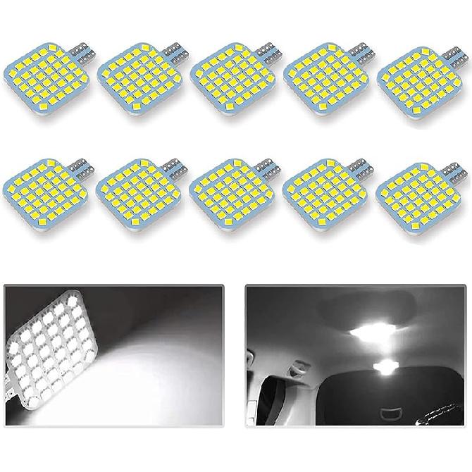 20PCS T10 921 922 912 194 RV Interior LED Light Bulbs, Super Bright LED Bulbs Replacement Lighting 36-SMD 2835 6500K White For 12V RV Camper Trailer