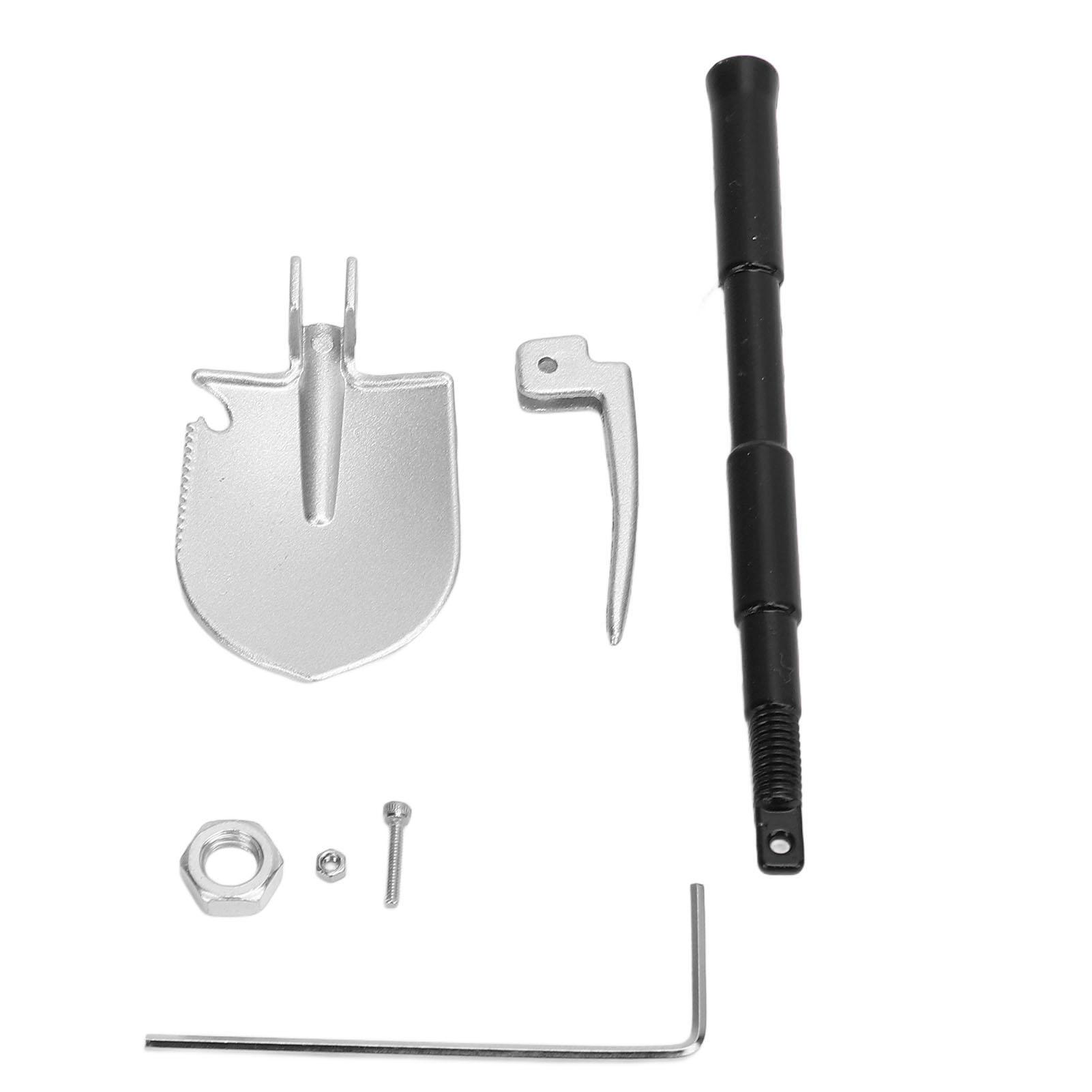 

RC Simulation Metal Shovel Aluminum Alloy Iron Adjustable RC Crawler Shovel Tool for RC Crawler