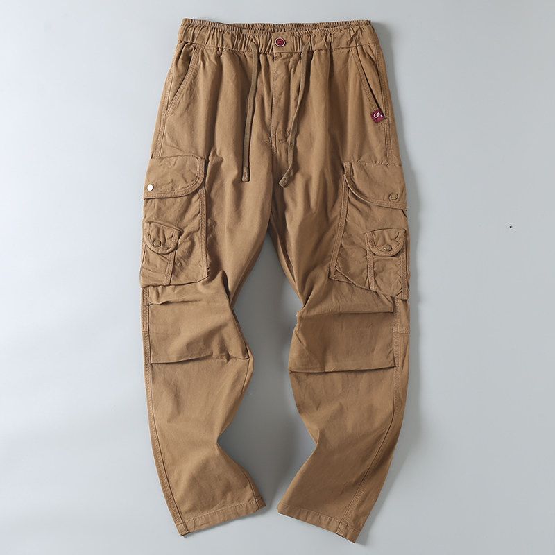 Original Foreign Trade Surplus Outdoor Military Camouflage Men's Multi-Pocket Work Pants Autumn Pure Cotton Straight-Leg Casual Pants