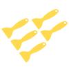 5pcs 3D Printer Spatula Flexible Plastic 3D Printing Resin Removal Scraper for WANHAO D8 for ANYCUBIC for Nova Yellow