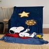 The Snoopy Family Portrait Blanket Is Suitable for Beds and Various Other Occasions, Making It A Perfect Gift for Friends