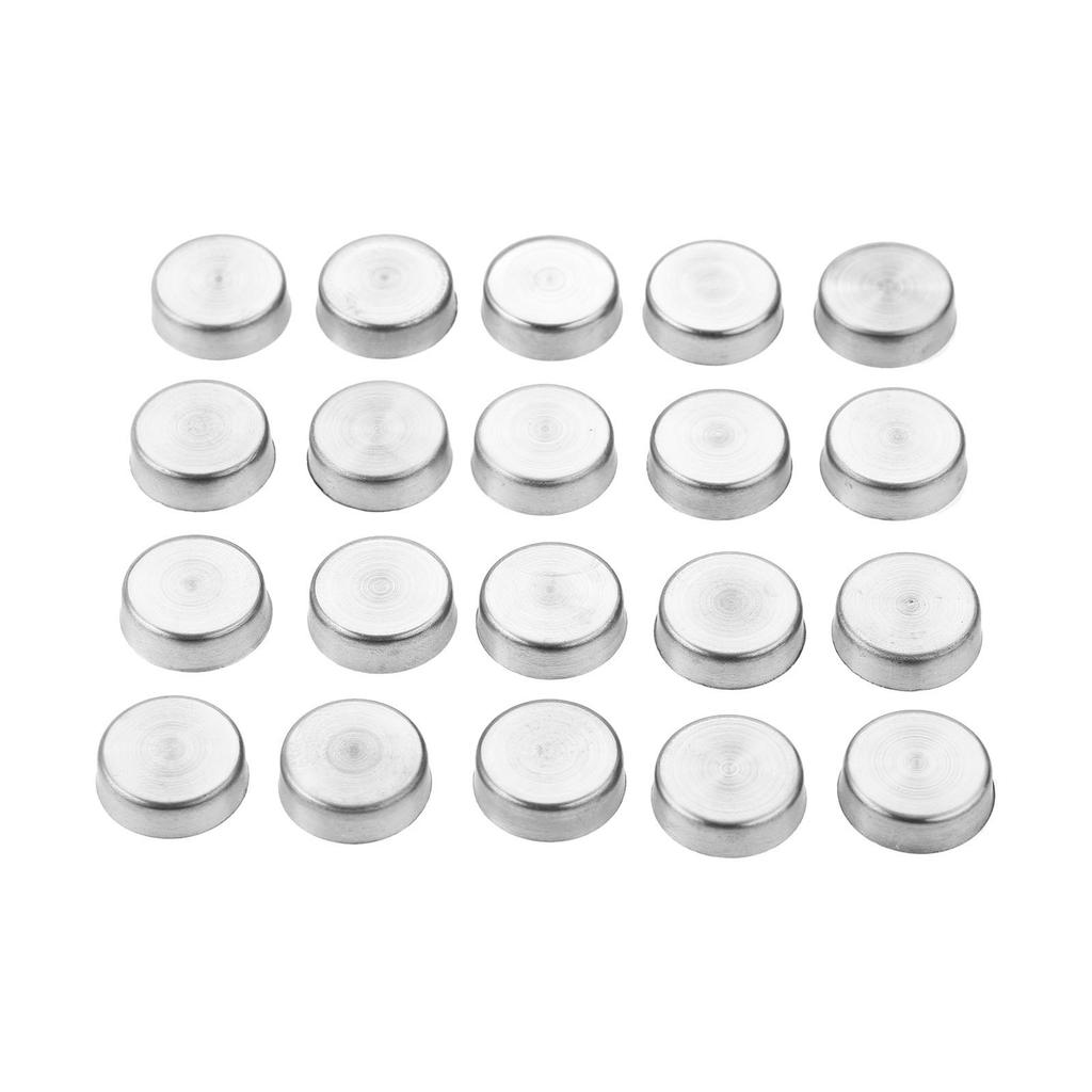 DRELD 20Pcs Stainless Steel Decorative Mirror Screw Cap Nails Screw Covers Fasteners & Hooks Furniture Hardware 16/18/20/22/25mm