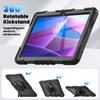 For Lenovo Tab 10.1 (2025) TB-311XU/Tab TB311FU Case PC + Silicone Tablet Cover with PET Anti-Scratch Film and Shoulder Strap