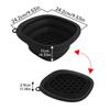 Ice Face Bowl Facial Ice Bath Bowl for Cold Plunge Reusable Spa Tool with Built-in Tray Portable Foldable Wash Basin for Daily
