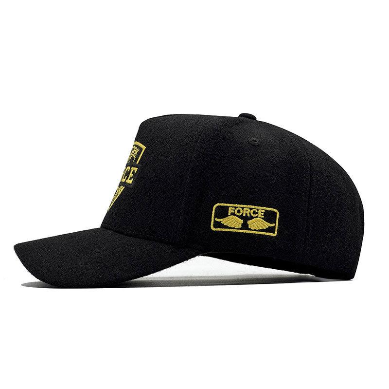Winter Baseball Cap Big Head Large Size For Men Wool Keep Warm Windproof Cotton Trucker Hat Hip Hop Fashion Snapback 63-68Cm