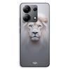 Case For Xiaomi Redmi Note 13 4G White Lion Maniacase
