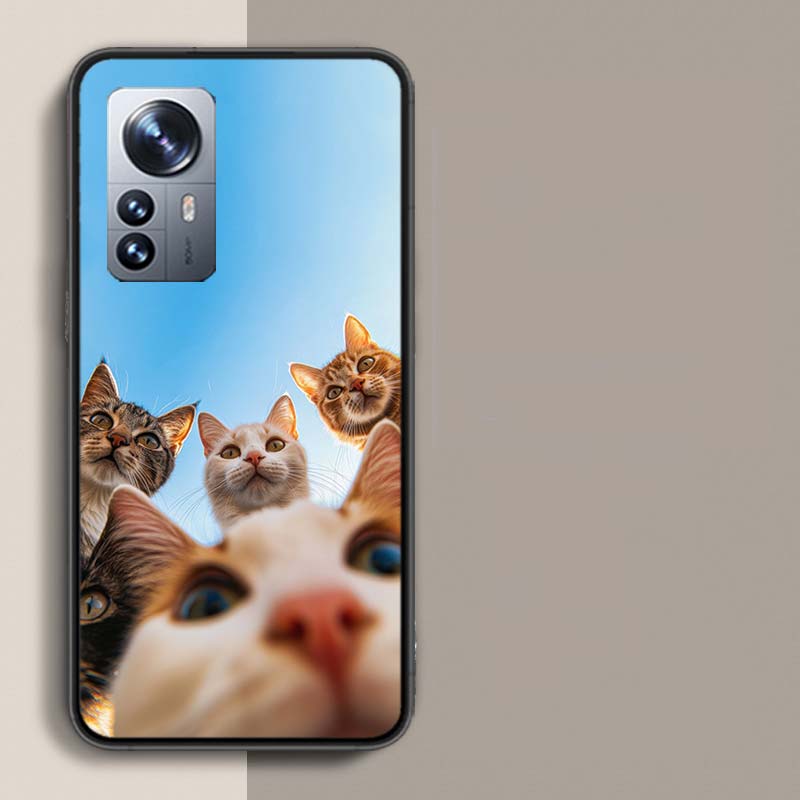 Cat Vacation Phone Case For Redmi Note 15 Pro 5G 14 13 12 Pro Plus 11 11T 11E 11S 10 Pro 10S 9 9S Cover Cell Clear with Suitable